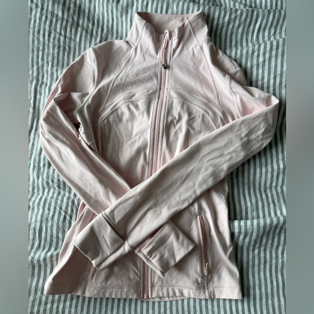 Lululemon Strawberry Milkshake Define Jacket Nulu Full Zip